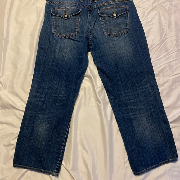 EUC Lucky Brand denim capri jeans. Size 14. - Picture 3 of 10